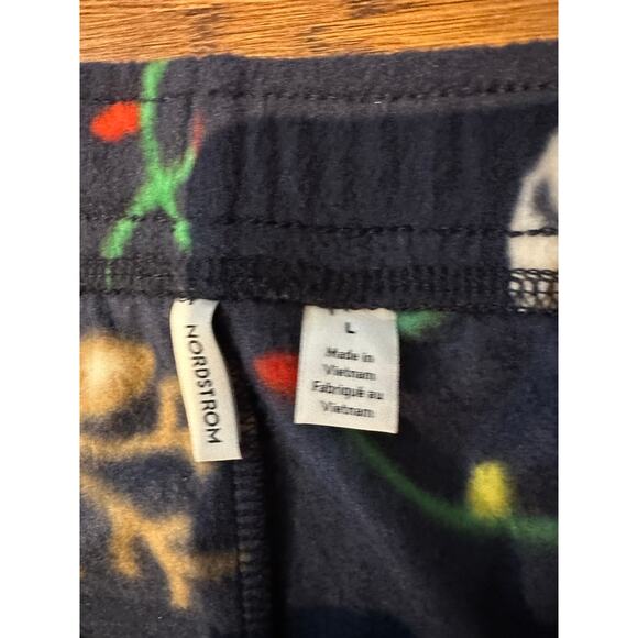 Nordstrom Women's Make Merry Fleece Pajama Pants - Size Large NWT Christmas - Picture 4 of 8